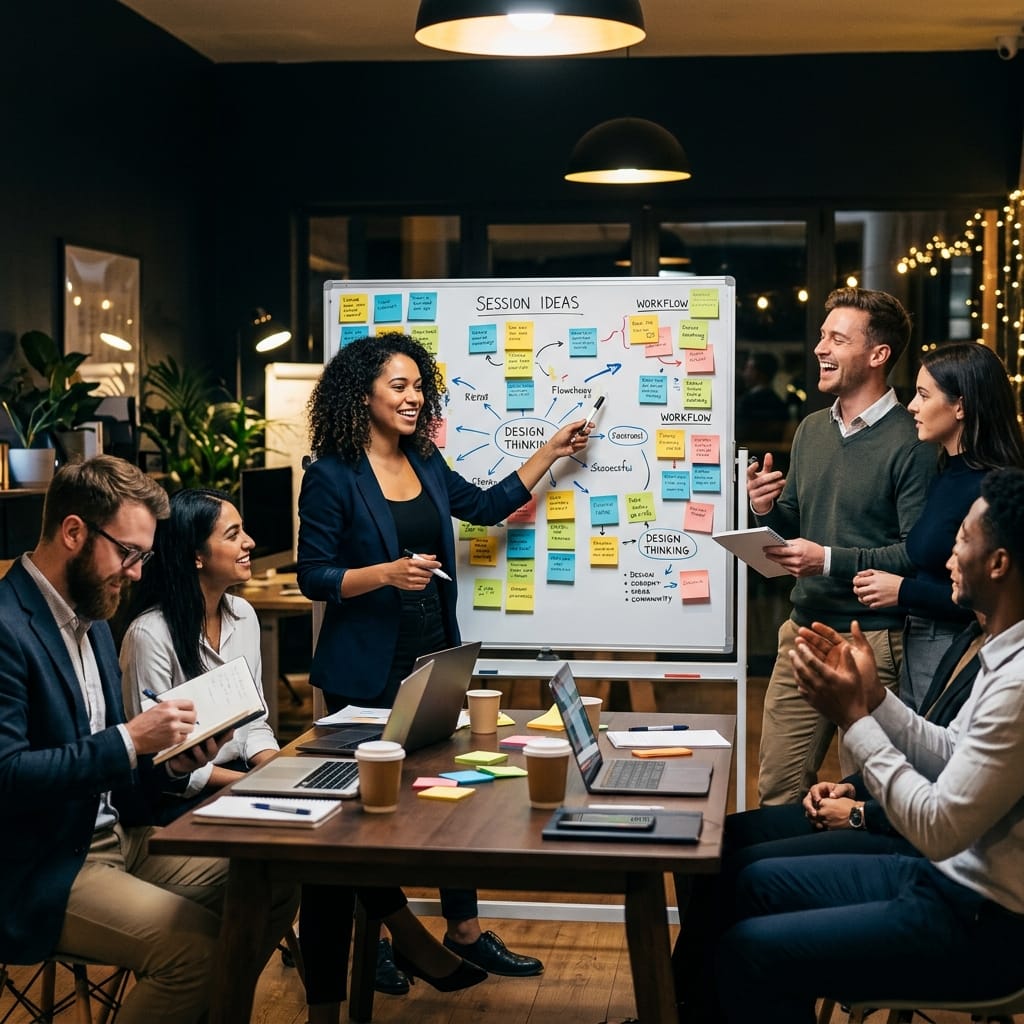 Young Executives programı katılımcıları çalışma ortamında